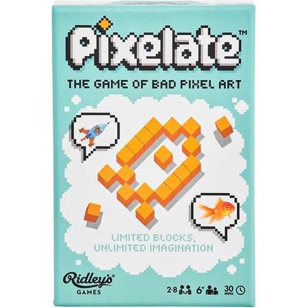 Ridleys Games Pixelate Game Hout/papier Oranje (en)